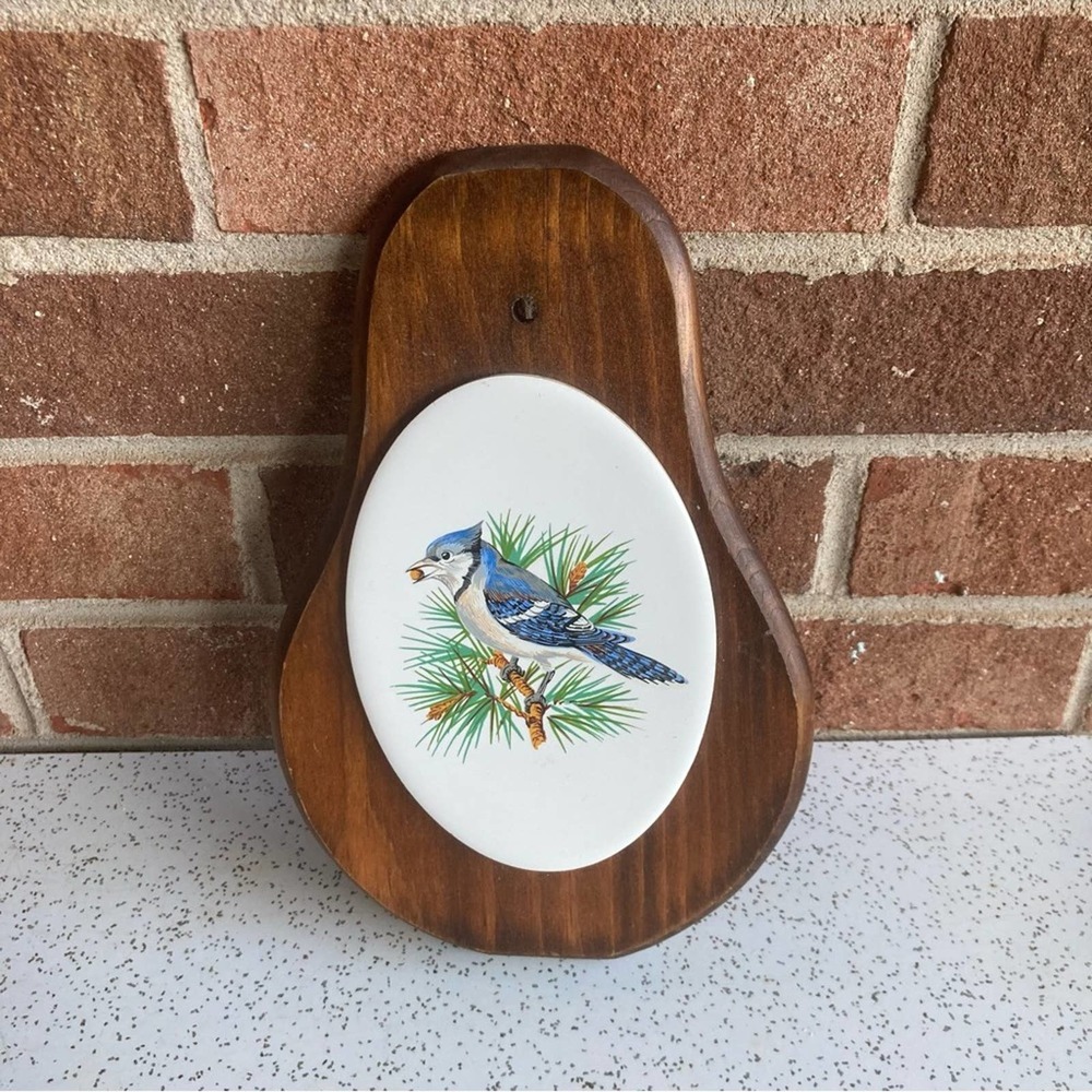 Vintage Bird Plaque
